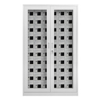 中伟手机充电柜存放柜对讲机柜工厂医院学校手机存放收纳柜60门（带充电）