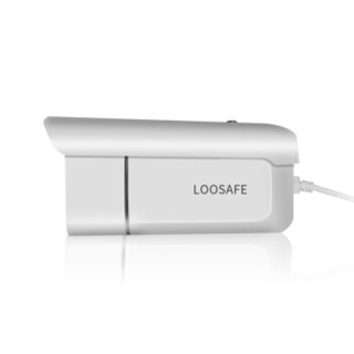 龙视安（Loosafe）200万监控设备套装4路POE摄像头 1080p高清红外夜视室外防水家用手机远程监控器 带2T硬盘