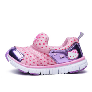 【hello kitty/凯蒂猫童鞋】hellokitty 女童运动鞋毛毛虫童鞋儿童