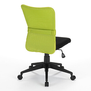山业 电脑椅 透气网布椅子办公椅 人体工学可升降椅子 腰垫 绿色 SNC055G
