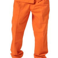 友盟（AP）AP-8101 阻燃布焊裤 锈橙色XL码