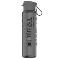 新加坡UNIBOTT优道水杯运动水壶随手杯Tritan塑料杯创意时尚便携防摔户外旅行茶杯燃点明灰 750ml