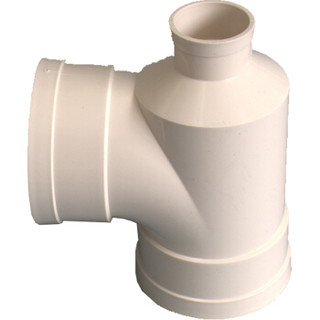 聚远 JUYUAN PVC排水管材管件 瓶形三通DN110*50 工程款PS1001B 10只装