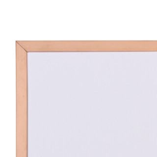AUCS 软木板 30*40cm 写字板白板组合留言板 办公会议教学照片墙水松板 Z3040L-S