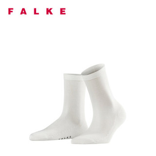 FALKE 德国鹰客 Sensual Silk系列 女士丝袜中筒袜 白色offwhite 35-36 46288-2040