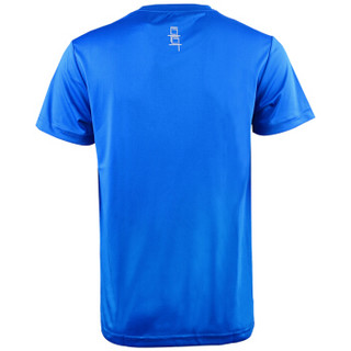 李宁liningT恤速干短袖健身瑜伽运动户外跑步训练休闲文化衫AHSN945-3/ATSP503-3 蓝色 3XL码 男款