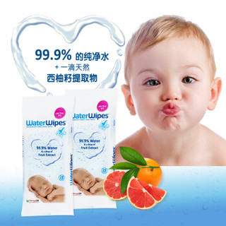 WaterWipes 爱尔兰进口 婴幼儿专用湿巾 手口可用 28抽/包