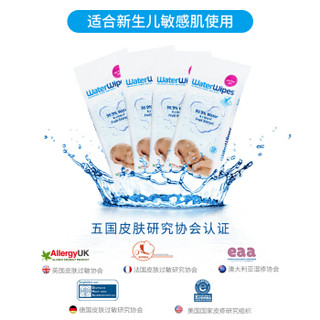 WaterWipes 爱尔兰进口 婴幼儿专用湿巾 手口可用 28抽/包