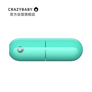 Crazybaby疯童 真无线蓝牙耳机 专业级防水防汗 苹果安卓蓝牙运动耳机 Nano 1S 莫高蓝