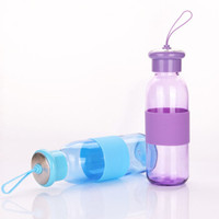 海客（HOKOO）水杯 水具 565*425*228玻璃便携式果汁杯H21099 紫色