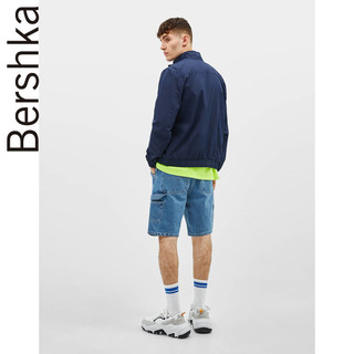 Bershka 01406551401 男士立领夹克 