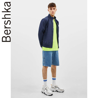 Bershka 01406551401 男士立领夹克 