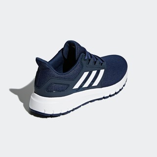 adidas 阿迪达斯 ENERGY CLOUD 2  男子跑步运动鞋CG4061B44751 (黑色/亮白、44.5)