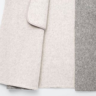 UNIQLO 优衣库 420227 女款双面呢连帽大衣