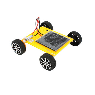 伊美娃娃 科学物理儿童益智玩具太阳能小车