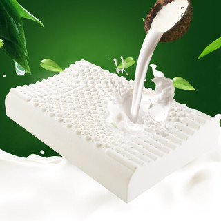 制梦家纺 天然乳胶枕头 50*30*8/10cm