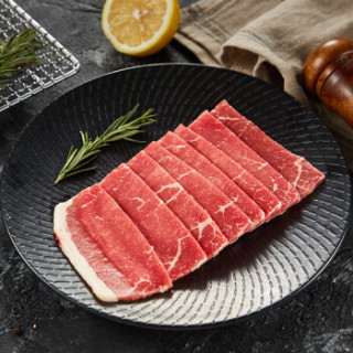 商品澳纽宝 澳洲和牛雪花大米龙肉片 150g 进口谷饲原切牛肉
