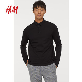 H&M 0620928 男士长袖Polo衫