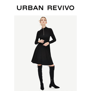 URBAN REVIVO WE01R7EN2000 女款高领连衣裙