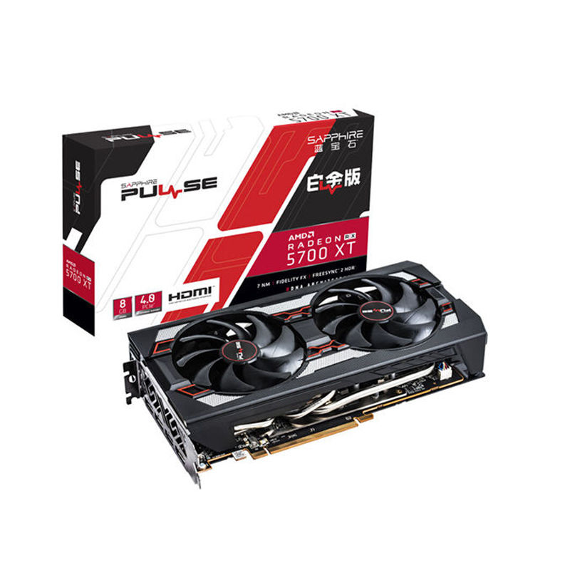sapphire蓝宝石rx5700xt白金版oc显卡8gb长城600w电源海盗船8g内存