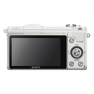 SONY 索尼 A6000L APS-C画幅 微单相机 白色 E PZ 16-50mm F3.5 OSS 变焦镜头 单头套机