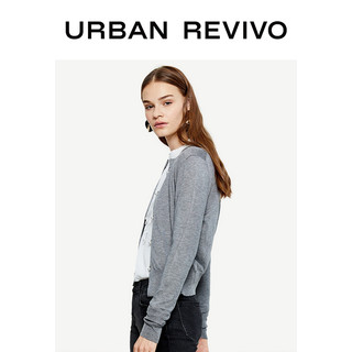 URBAN REVIVO WB37B9DN2001 女士针织外套