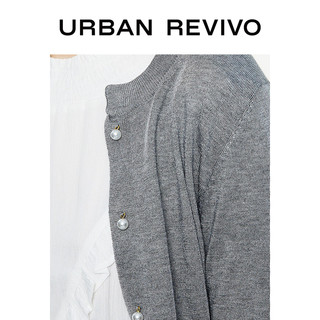 URBAN REVIVO WB37B9DN2001 女士针织外套