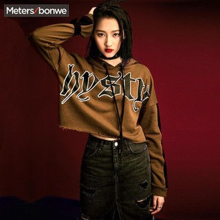 Meters bonwe 美特斯邦威 758031 女士牛仔短裙