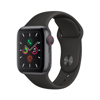 Apple 苹果 Watch Series 5 智能手表 GPS+蜂窝版 40mm 黑色