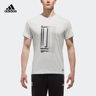 adidas 阿迪达斯 WJ GFX LOGO T 男子短袖T恤