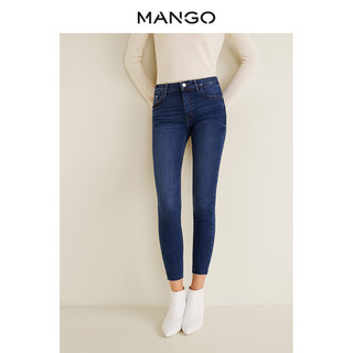 MANGO 43000509 女士牛仔裤铅笔裤外穿小脚裤