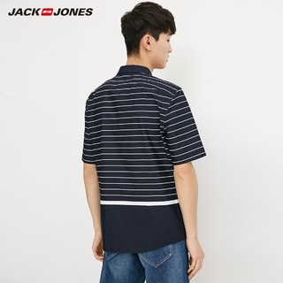 JACK JONES 杰克琼斯 218204515 男士短袖衬衫