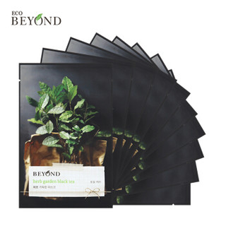 贝妍德 BEYOND 香草乐园红茶面贴膜22ml*10片 LG集团旗下品牌 护肤品 补水保湿 改善肤色 紧致滋养