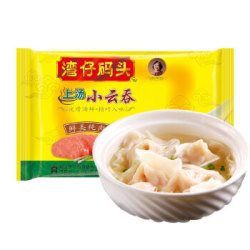 湾仔码头 上汤小云吞 鲜美纯肉口味 600g *5件