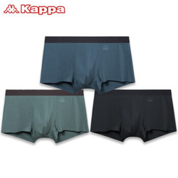 Kappa 卡帕 KP9K18 男士莫代尔抗菌内裤 3条装 *3件