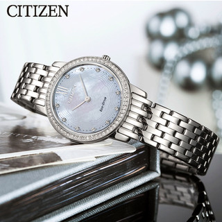 CITIZEN 西铁城  女光动能手表  EX1480-82D