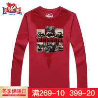 LONSDALE 114309197 男士T恤 (军绿、M)