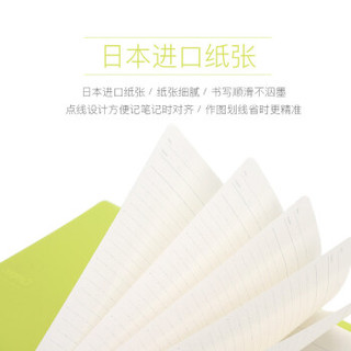 KOKUYO 国誉 Campus Smart Ring 活页笔记本 26孔 (透明绿、A5)