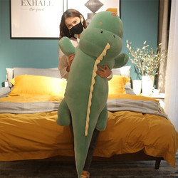 靖昕 抱枕布娃娃大恐龙1米 绿色款