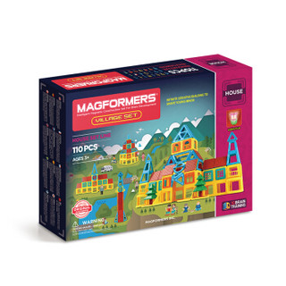 MAGFORMERS 麦格弗 房屋系列套组磁力片 705002 村庄套组