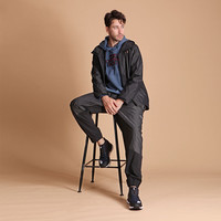 THE NORTH FACE 北面 NF0A366T 男子冲锋衣 (黑色、L)