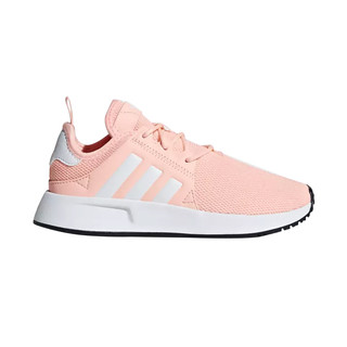 adidas 阿迪达斯 X PLR 女童三叶草网面休闲运动鞋 清澈橙 31