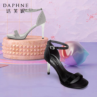 DAPHNE 达芙妮 女士一字带粗跟高跟鞋 多款可选