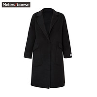 Meters bonwe 美特斯邦威 239926 女士双面呢大衣