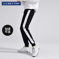 LILBETTER T-9183-014701 男士串标运动长裤束腿裤