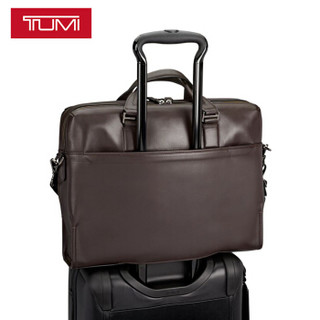 TUMI 途明 HARRISON系列 063002B 商务皮革公文包