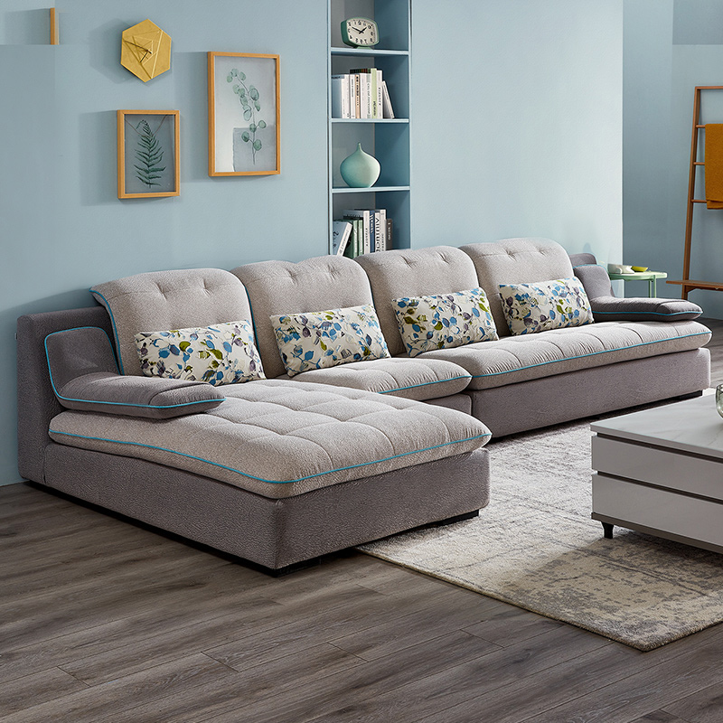 quanu 全友家居 102137 简约现代布艺沙发