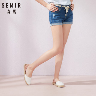 Semir 森马 11-048220031 女士牛仔短裤