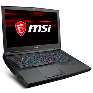 msi 微星 GT75 Titan 17.3英寸游戏本（i7-8750H、32GB、1TB+256GBX2、RTX2070 8G）