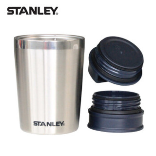 STANLEY 史丹利探险系列不锈钢真空迷你咖啡杯保温杯236毫升-银色